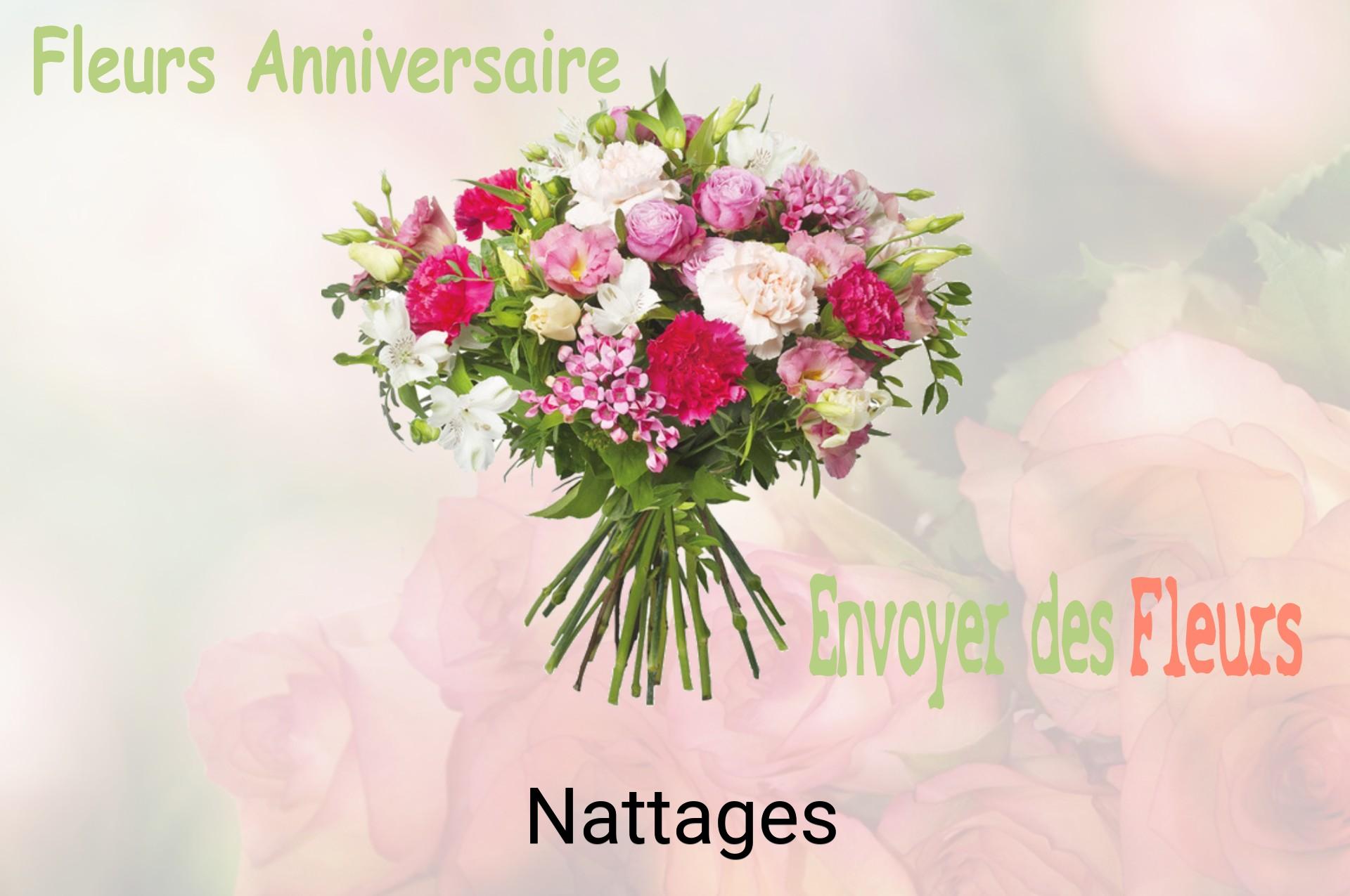 Bouquet de fleurs d’anniversaire livré à Nattages